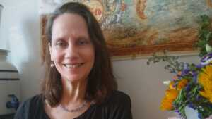 Peggy Brusseau, author of “The Contented Vegan” published by Head of Zeus